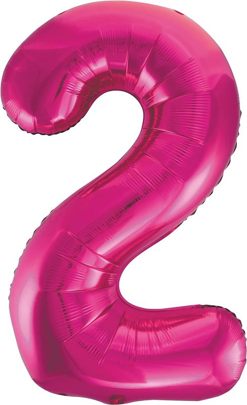 34&quot; #2 Hot Pink Balloon (Helium)