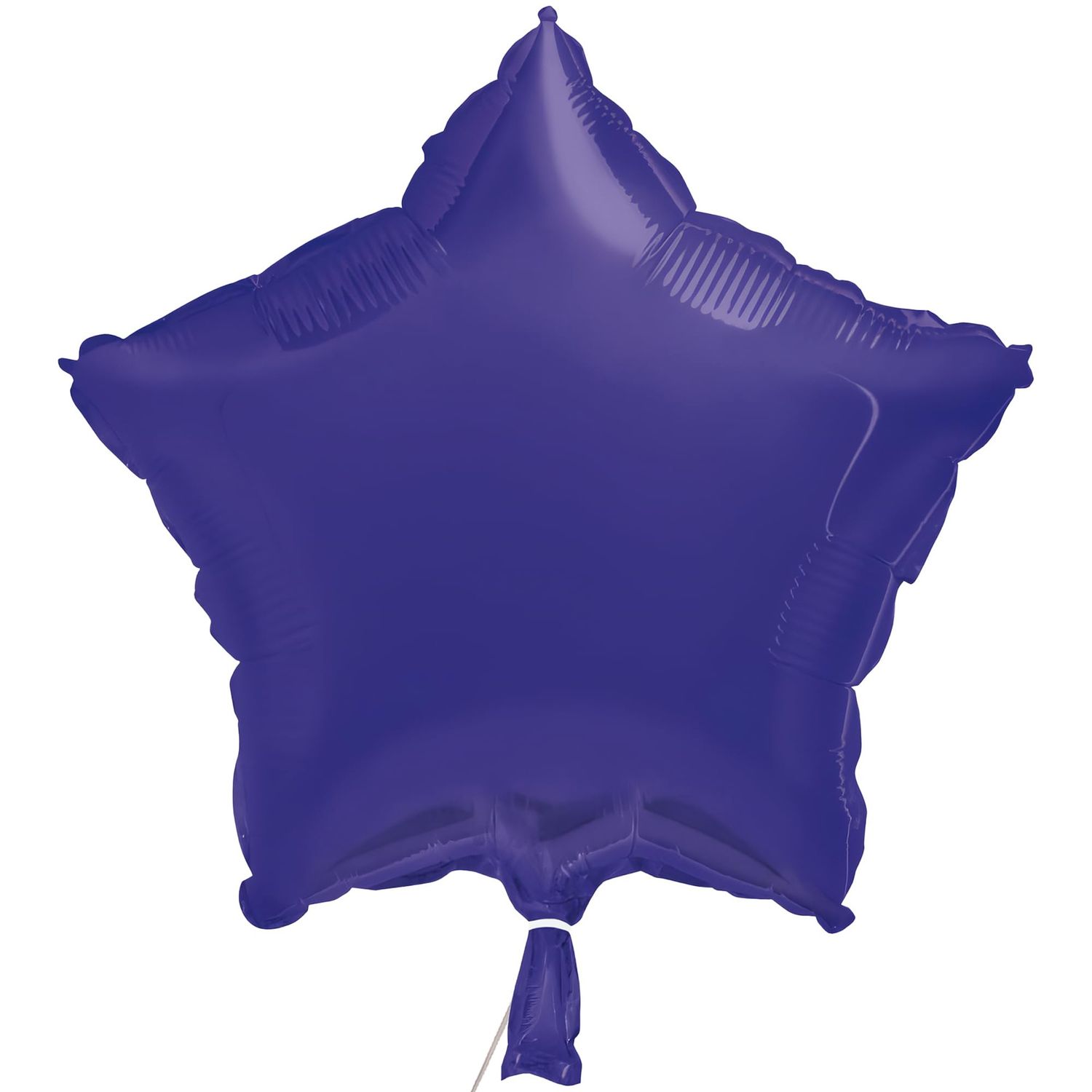 18&quot; Deep Purple Star Shaped Balloon (Helium)