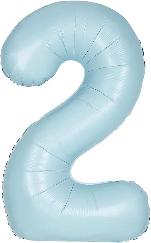 34&quot; #2 Matte Blue Balloon (Helium)