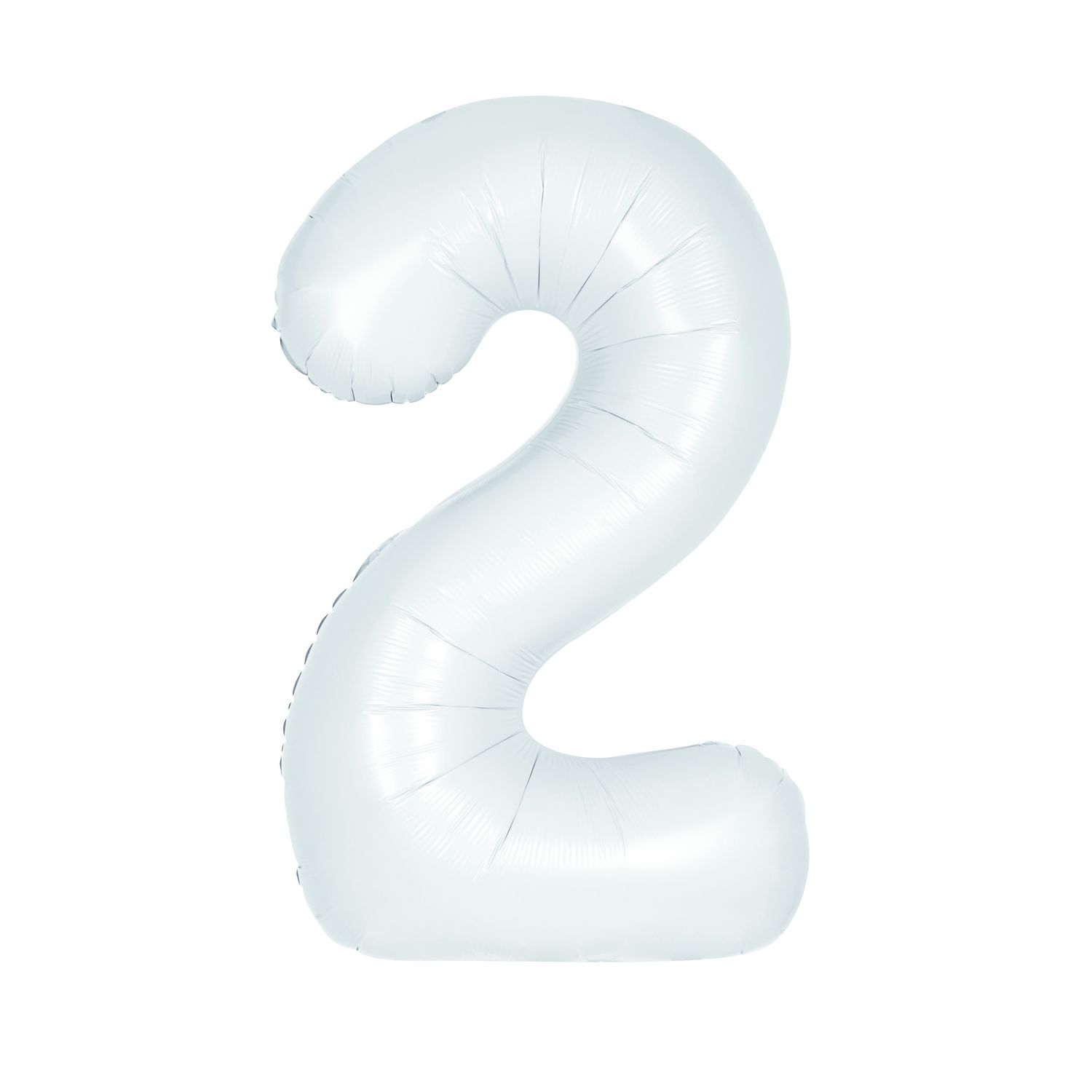 34&quot; #2 Matte White Balloon (Helium)