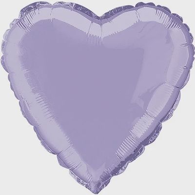 18&quot; Lavender Shaped Balloon (Helium)