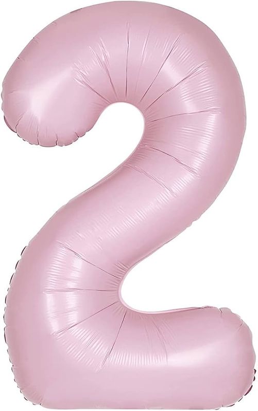 34&quot; #2 Matte Pink Balloon (Helium)