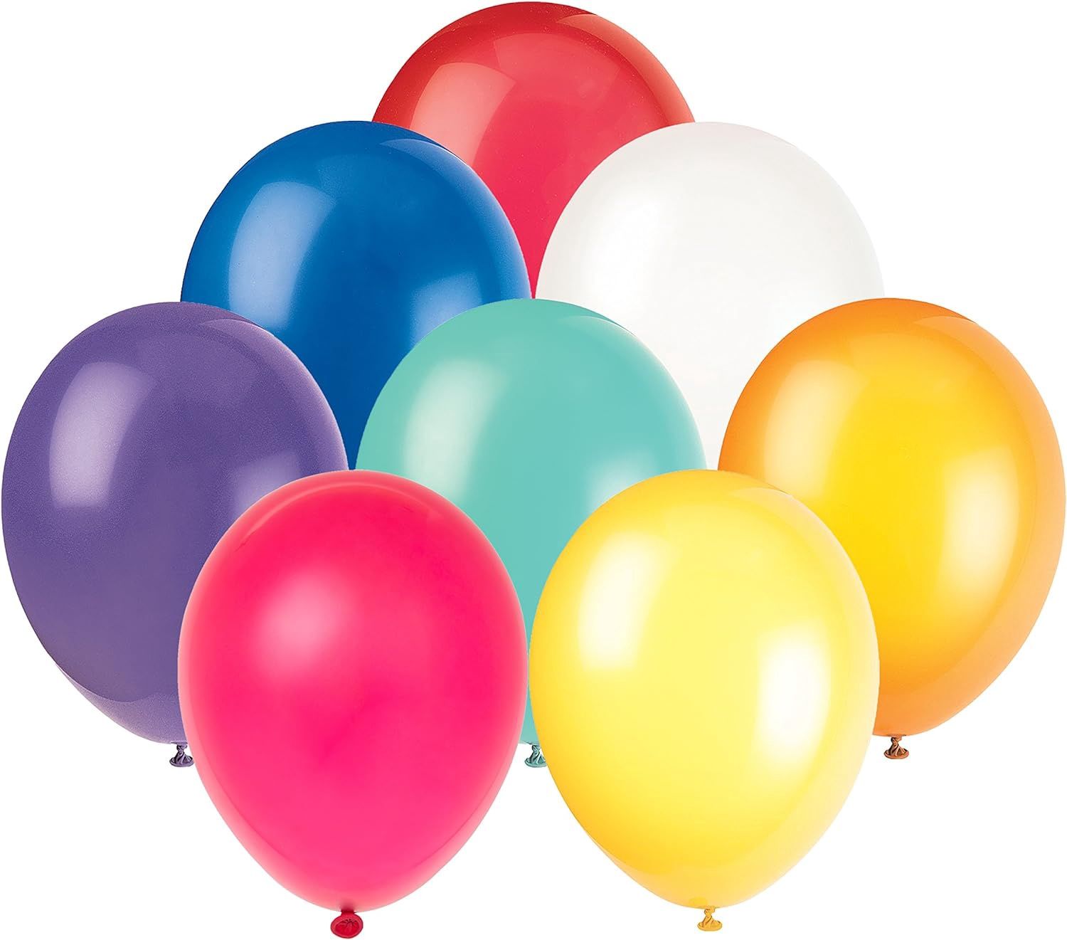 72pcs 12&quot; Assorted Color Balloons (Helium)