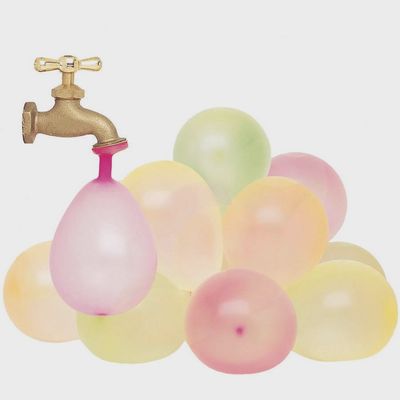50pcs Assorted Neon Water Balloons