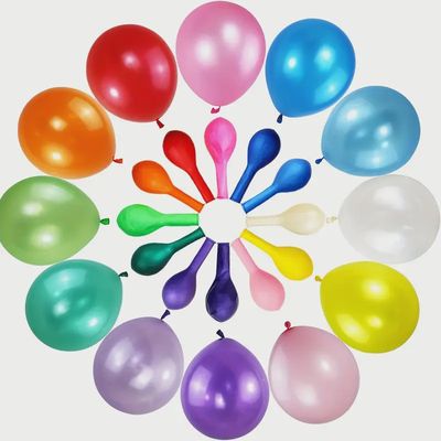 25pcs 12&quot; Assorted Color Pearlized Balloons