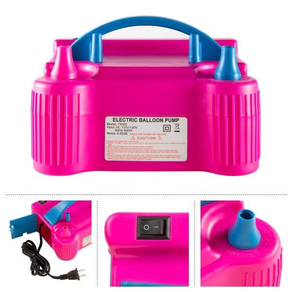 ELECTRIC BALLOON PUMP PINK