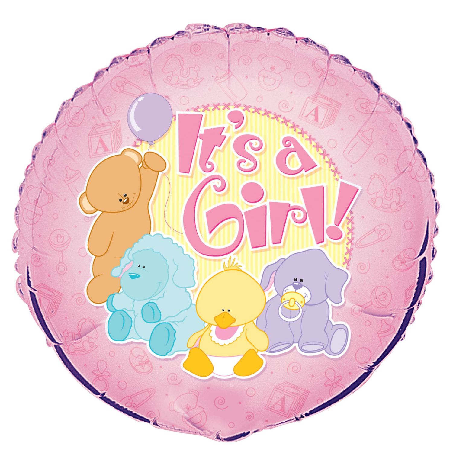 ITS A GIRL FOIL BALLON