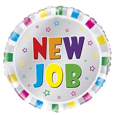 NEW JOB BALLOON