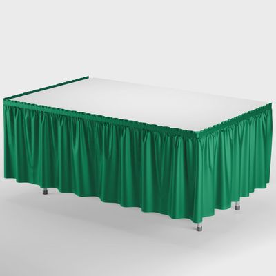 Emerald Green Tableskirt