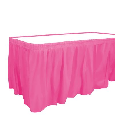 Hot Pink Tableskirt