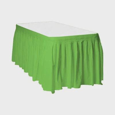 Lime Green Tableskirt