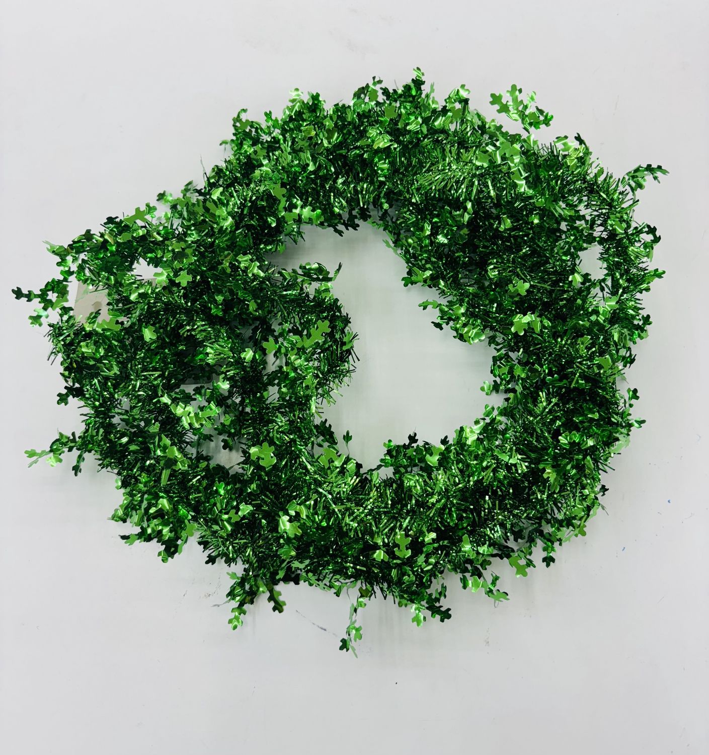 Green Design Christmas Garland with Snowflake
