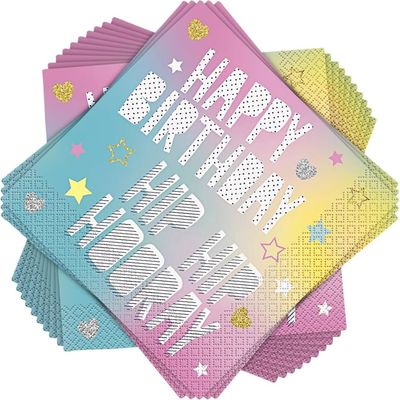 16  Unicorn Luncheon Napkins