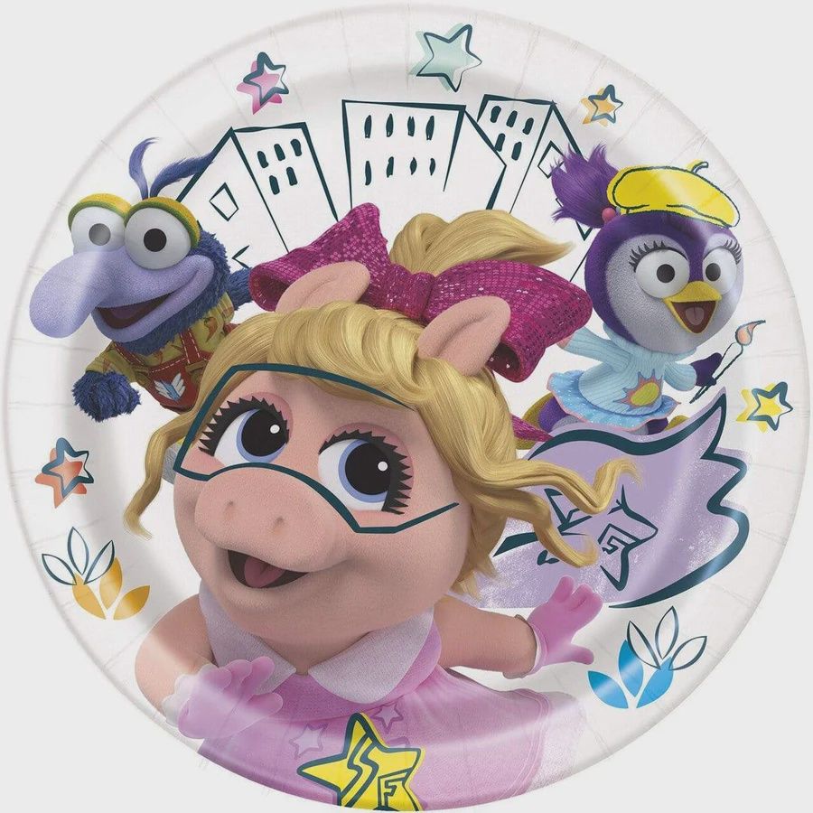 MUPPET BABIES 8  7&quot; Plates