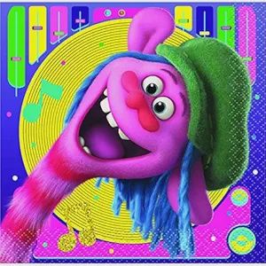 TROLLS 16  Beverage Napkins