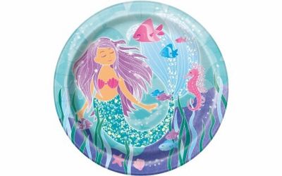 8  Mermaid Tail 9&quot; Plates