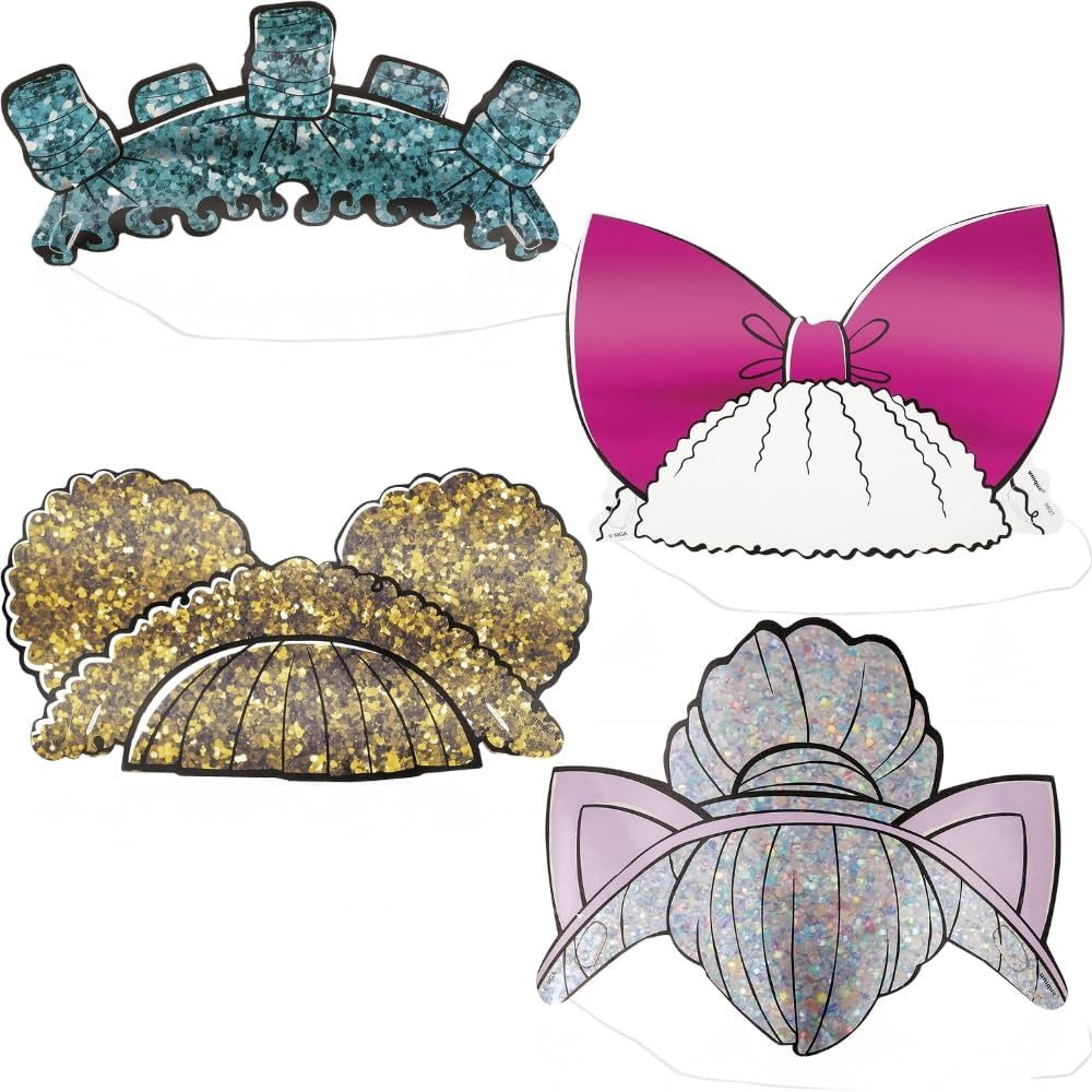 L.O.L. SURPRISE! 4  Paper Elastic Headbands with Foil