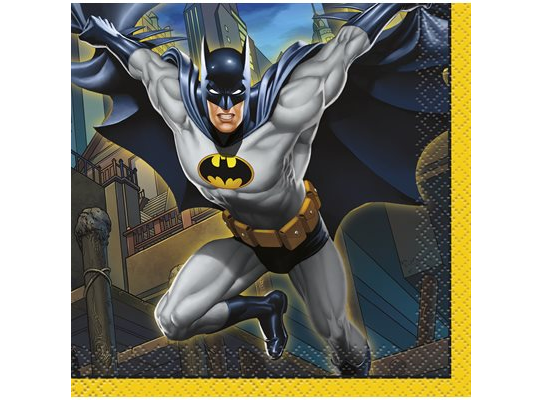BATMAN 16 Beverage Napkins