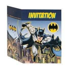 BATMAN 8 Invitations