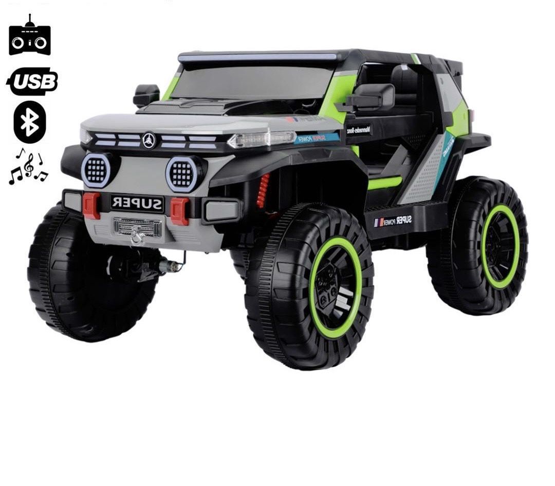 Two  Tone Super Electric Jeep