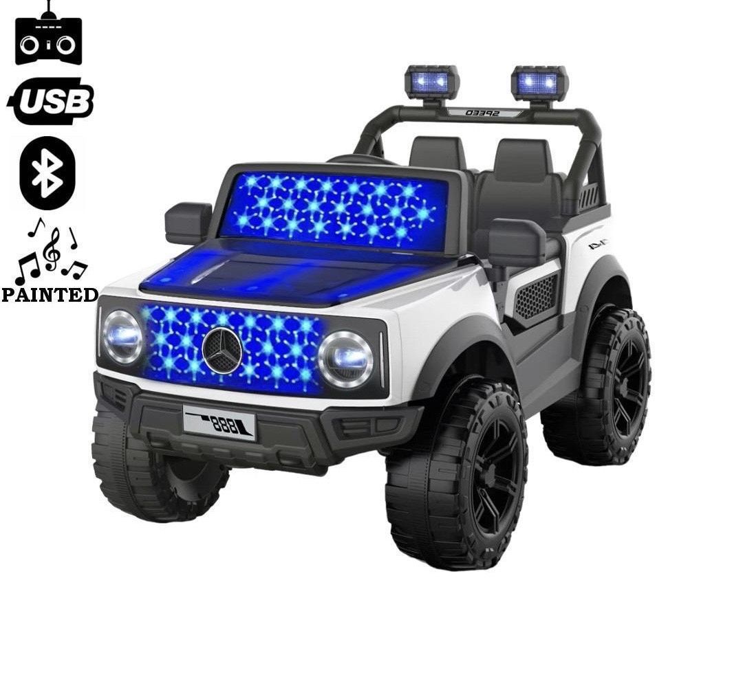 Mercedes Style Electric Jeeps, Color: Silver