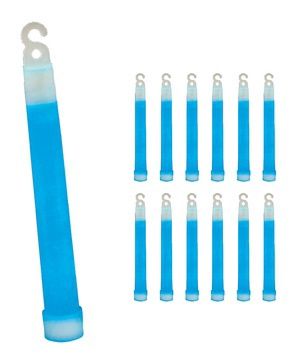 6&quot; 12pcs Blue Glow Sticks