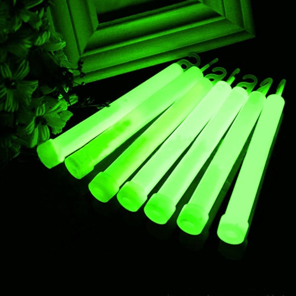 6&quot; 12pcs Green Glow Sticks
