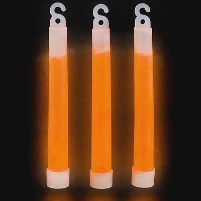 6&quot; 12pcs Orange Glow Sticks