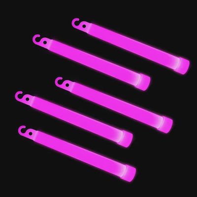 6&quot; 12pcs Pink Glow Sticks