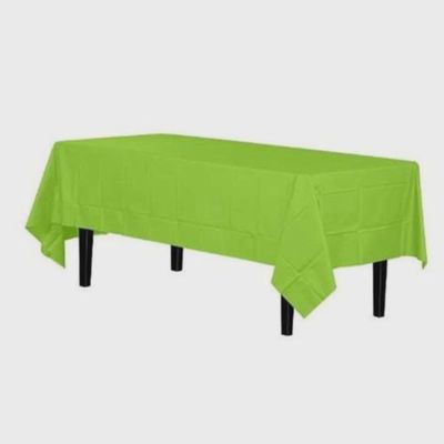 54&quot;x108&quot; Rectangular Plastic Tablecover (2)