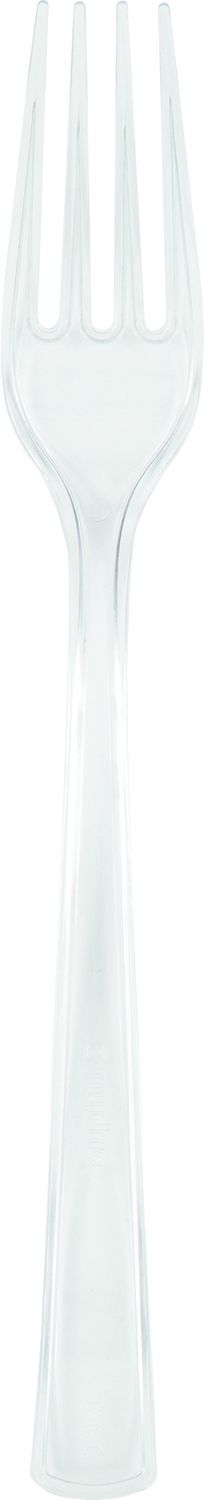 18pcs Clear Plastic Forks