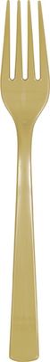 18 Gold Plastic Forks