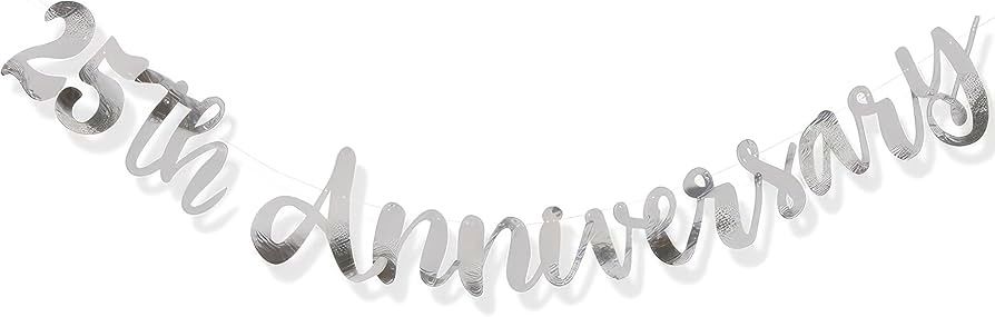 25th Anniversary Banner
