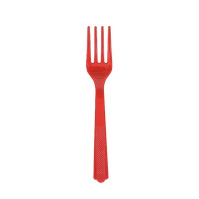 24pcs Plastic Assorted Cutlery (Ruby Red)