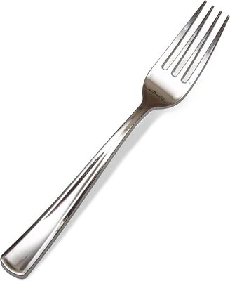18pcs Elegant Plastic Forks