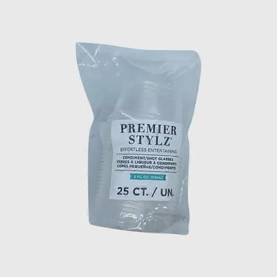 25pcs Premier Stylz Shot Glasses 2fl.oz
