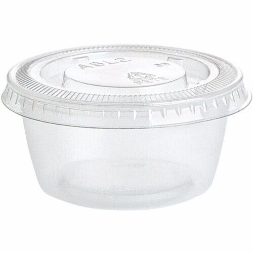 50PCS CLEAR SHOT GLASSES 2OZ