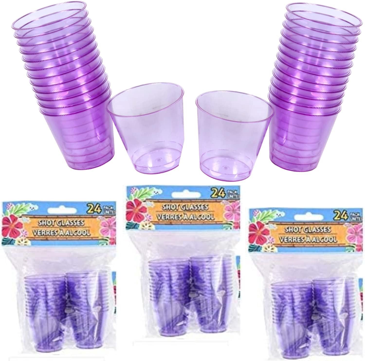 24pcs 2oz Shot Glasses