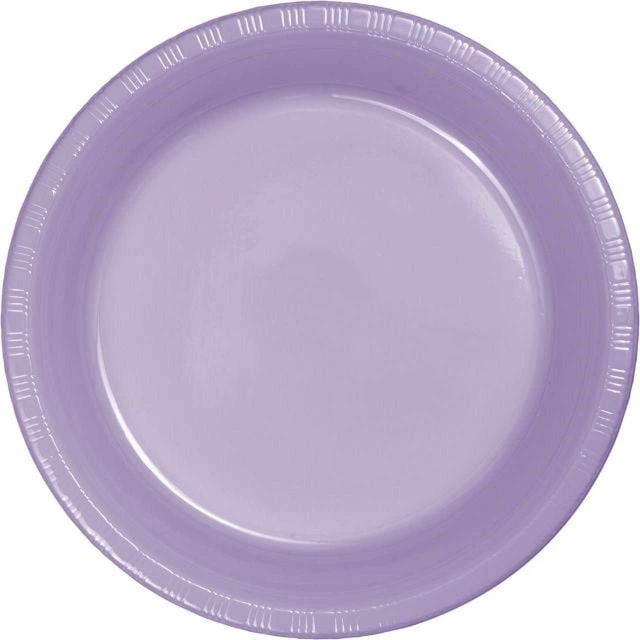 20pcs Lavender Solid Color 9&quot; Plates