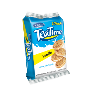 10pack Vanilla Tea Time Biscuits 40g