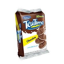 10pack Chocolate Tea Time Biscuits 40g