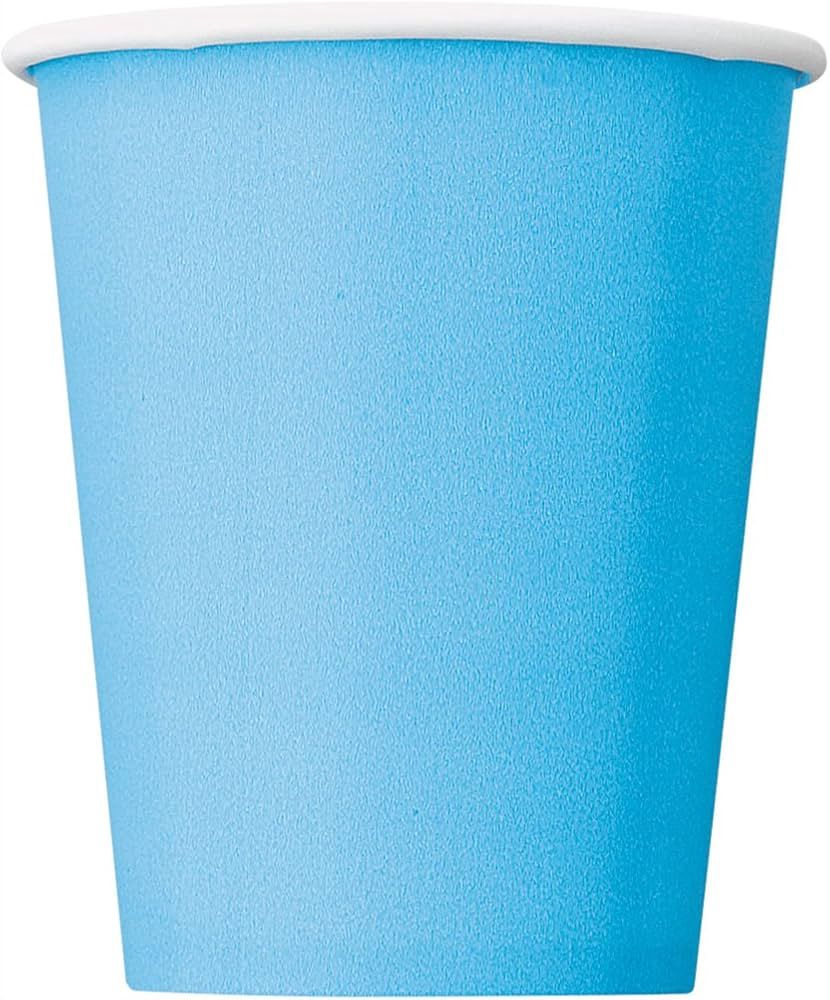 10pcs 12oz Powder Blue Solid Color Cups