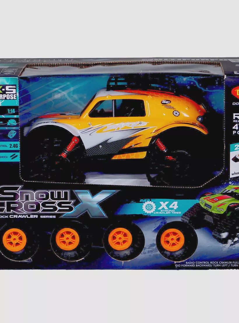 Snow Cross Rock Crawler Series (Boy Toys), Color: Orange