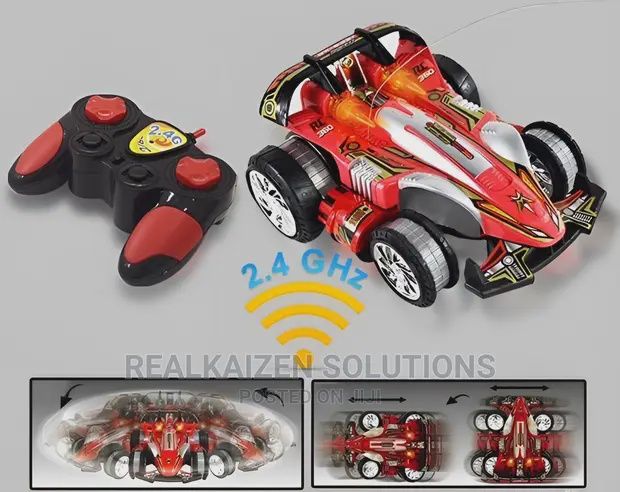 Tumbling Warrior Remote Control Car (Boy Toys)