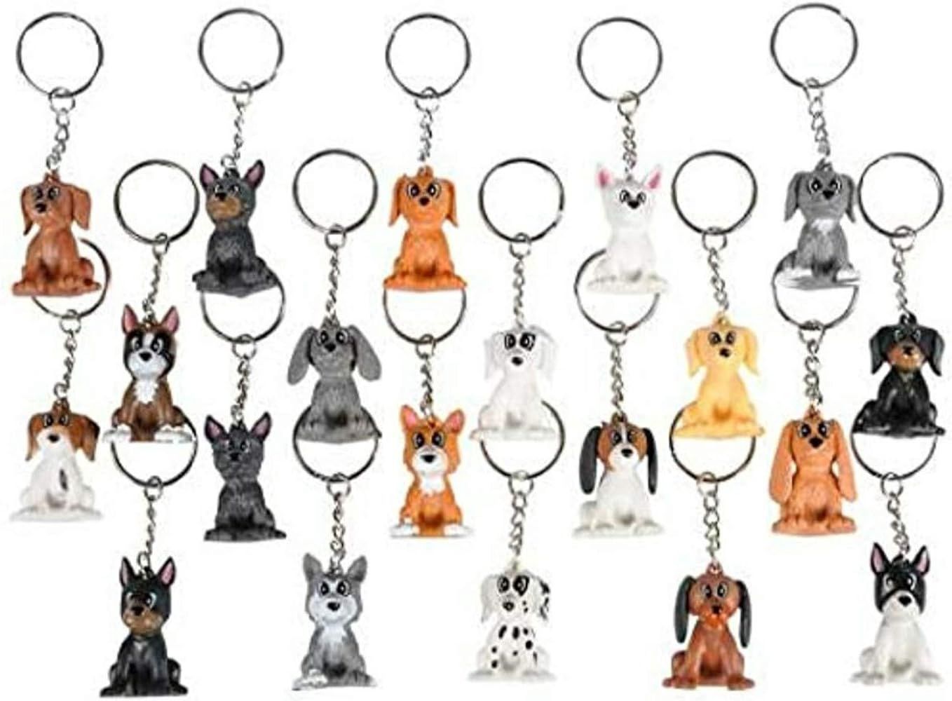 4pcs Puppy Keychain(Party Favours)