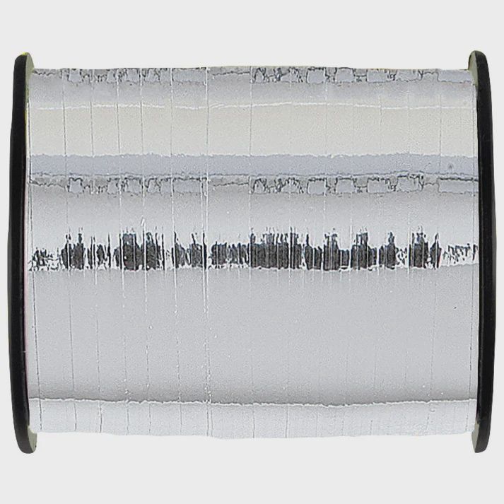 Silver Curling Ribbon 50 yds.