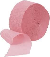 81ft Streamer Pastel Pink