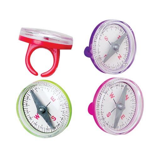 8pcs Compass Rings (Party Favours)