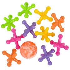 Plastic Color Jack &amp; Balls(Party Favours)