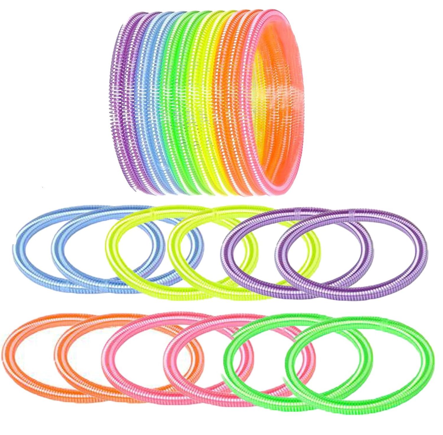 12 4&quot; Spring Bracelet (Party Favours)